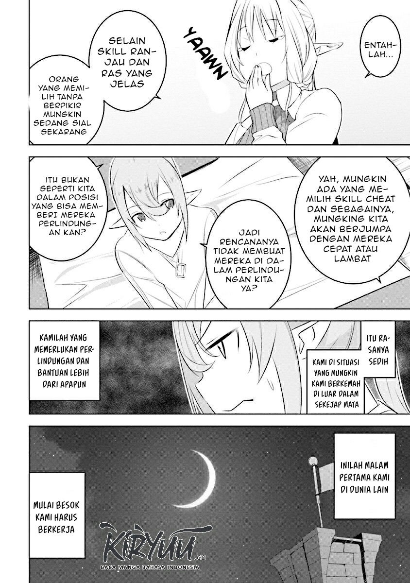 Isekai Teni Jirai Tsuki Chapter 04.2 Bahasa Indonesia